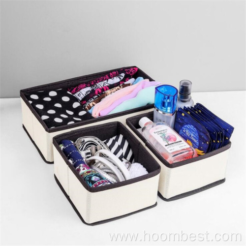 Multi function Storage Box Desk Non-Woven Drawer Divider